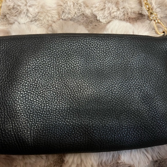 Tory Burch Black Leather Crossbody Magnetic closure - Picture 7 of 10